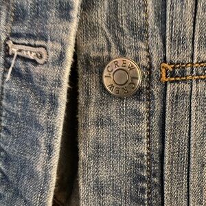 Ladies Denim Jacket by JCrew. Size Medium.